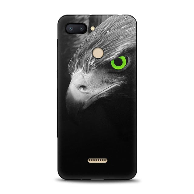 JURCHEN Silicone Case For Xiaomi Redmi 6 Case For Xiaomi Redmi 6A 6 A Cartoon Soft TPU Cute Back Cover For Xiomi Redmi6 6A Case - Amzon World