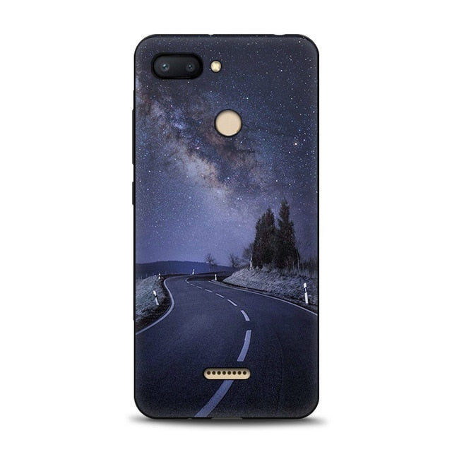 JURCHEN Silicone Case For Xiaomi Redmi 6 Case For Xiaomi Redmi 6A 6 A Cartoon Soft TPU Cute Back Cover For Xiomi Redmi6 6A Case - Amzon World