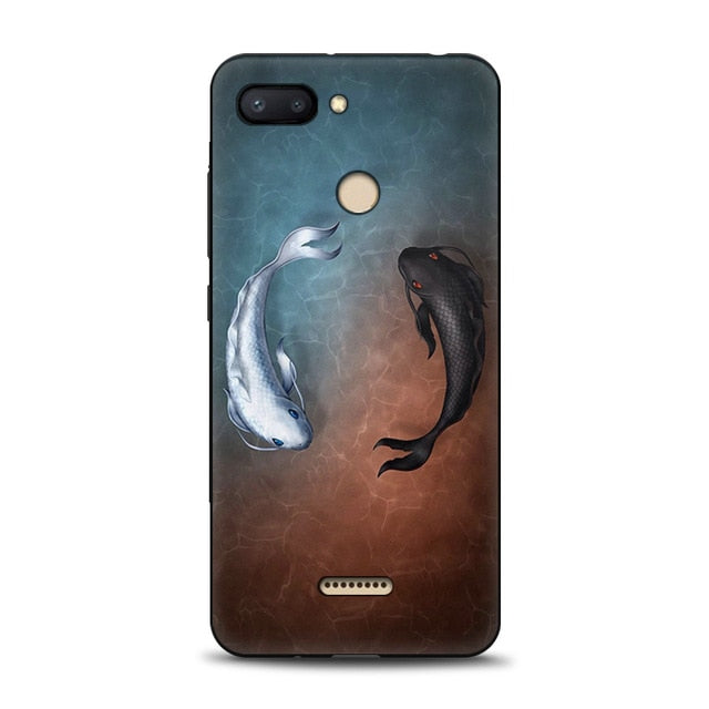 JURCHEN Silicone Case For Xiaomi Redmi 6 Case For Xiaomi Redmi 6A 6 A Cartoon Soft TPU Cute Back Cover For Xiomi Redmi6 6A Case - Amzon World