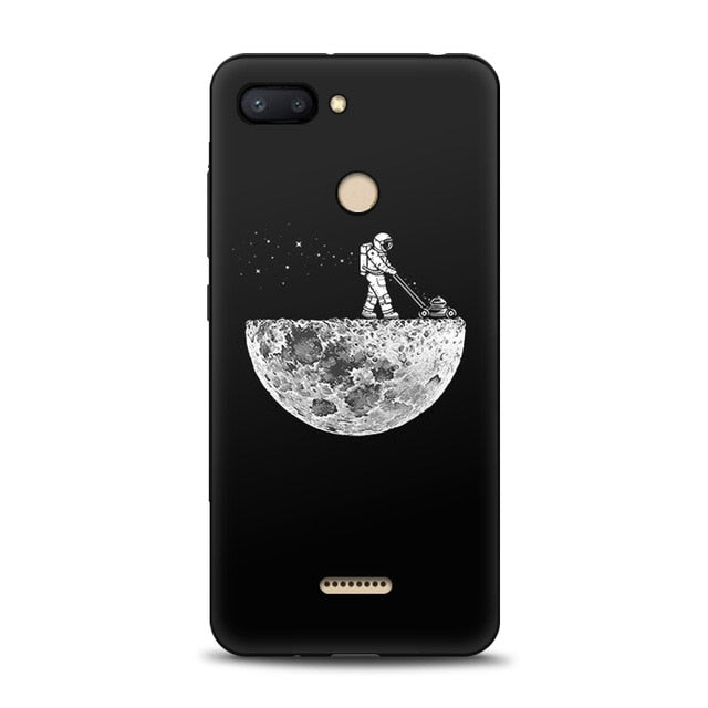 JURCHEN Silicone Case For Xiaomi Redmi 6 Case For Xiaomi Redmi 6A 6 A Cartoon Soft TPU Cute Back Cover For Xiomi Redmi6 6A Case - Amzon World