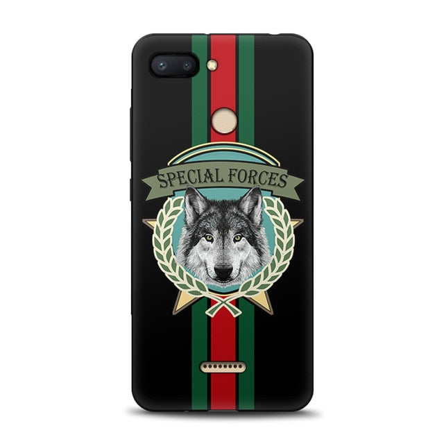 JURCHEN Silicone Case For Xiaomi Redmi 6 Case For Xiaomi Redmi 6A 6 A Cartoon Soft TPU Cute Back Cover For Xiomi Redmi6 6A Case - Amzon World