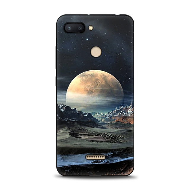 JURCHEN Silicone Case For Xiaomi Redmi 6 Case For Xiaomi Redmi 6A 6 A Cartoon Soft TPU Cute Back Cover For Xiomi Redmi6 6A Case - Amzon World