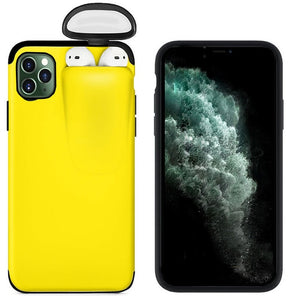 Jetjoy Case for iPhone 11 Pro Max Case Xs Max Xr X 10 8 7 Plus Cover for AirPods 2 1 Holder Hard Case for AirPods Case Hot Sale - Amzon World