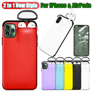 Jetjoy Case for iPhone 11 Pro Max Case Xs Max Xr X 10 8 7 Plus Cover for AirPods 2 1 Holder Hard Case for AirPods Case Hot Sale - Amzon World