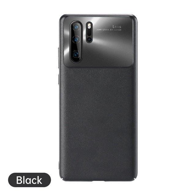 Joyroom Leather Case For Huawei P30 Pro Case Luxury Shockproof Bumper Back Case For Huawei P30 Cover Original Official Color - Amzon World