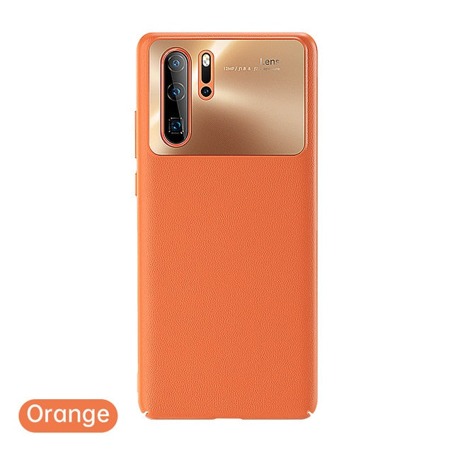 Joyroom Leather Case For Huawei P30 Pro Case Luxury Shockproof Bumper Back Case For Huawei P30 Cover Original Official Color - Amzon World