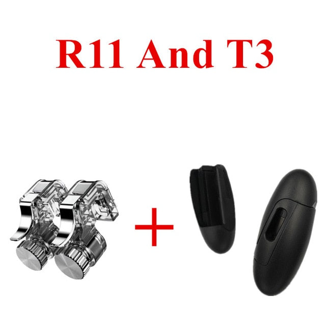 Joysticks For PUBG STG FPS Game Trigger Cell Phone Mobile Controller Fire Button Gamepad L1R1 Aim Key Joystick for iphone Androi - Amzon World