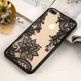 KISSCASE Case For iPhone XR 5S 5 Se 6 7 8 Plus Luxury Lace Flower Back Case For iPhone 11 Pro 11 Pro max  XS Max XR X Capinhas - Amzon World