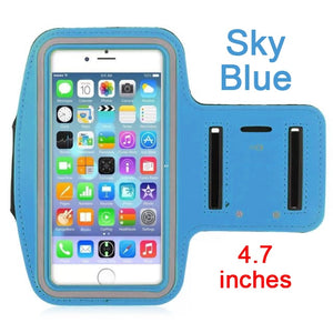 KLL Waterproof Brassard Running Gym Sport Armband Case Mobile Phone Arm Band Bag Holder for iPhone Smartphone on Hand - Amzon World