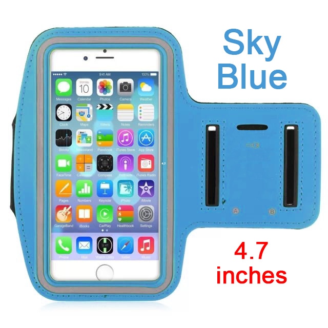 KLL Waterproof Brassard Running Gym Sport Armband Case Mobile Phone Arm Band Bag Holder for iPhone Smartphone on Hand - Amzon World