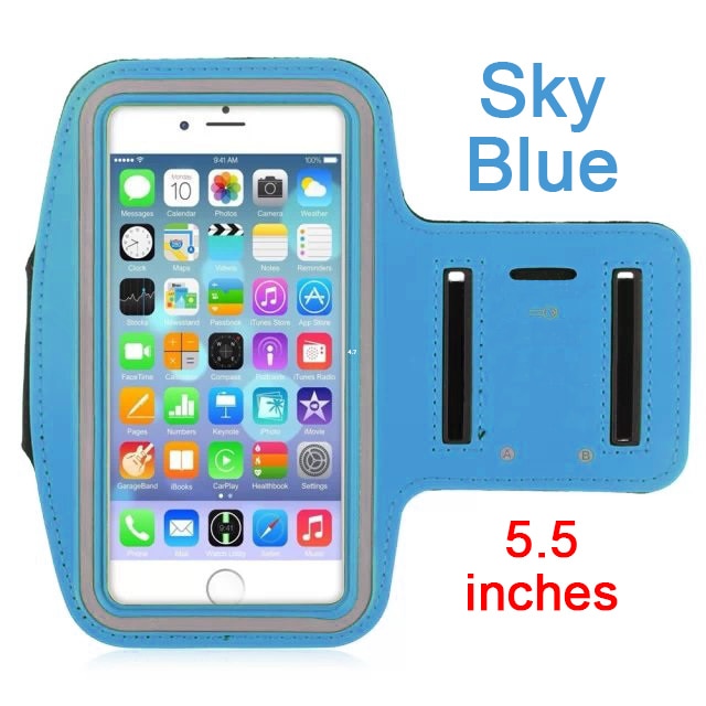 KLL Waterproof Brassard Running Gym Sport Armband Case Mobile Phone Arm Band Bag Holder for iPhone Smartphone on Hand - Amzon World