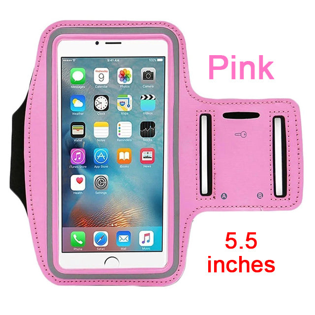KLL Waterproof Brassard Running Gym Sport Armband Case Mobile Phone Arm Band Bag Holder for iPhone Smartphone on Hand - Amzon World