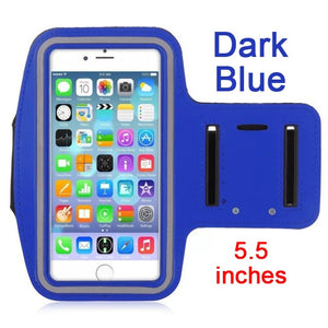 KLL Waterproof Brassard Running Gym Sport Armband Case Mobile Phone Arm Band Bag Holder for iPhone Smartphone on Hand - Amzon World