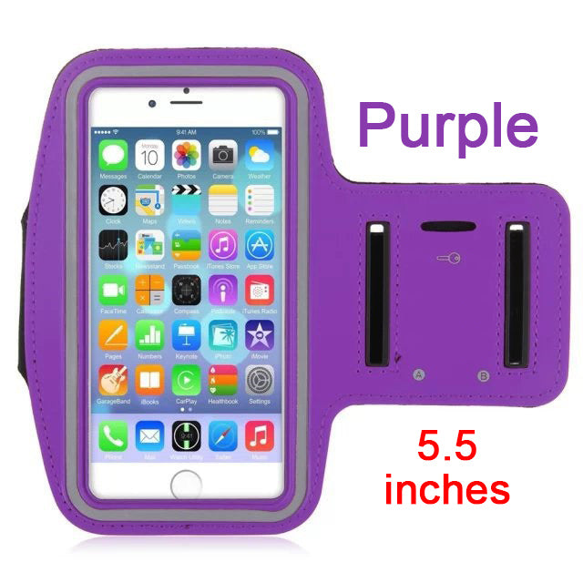 KLL Waterproof Brassard Running Gym Sport Armband Case Mobile Phone Arm Band Bag Holder for iPhone Smartphone on Hand - Amzon World