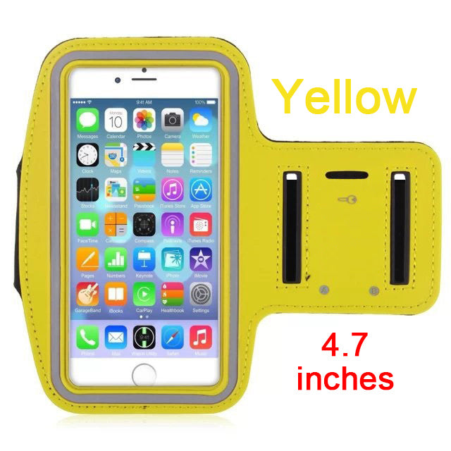 KLL Waterproof Brassard Running Gym Sport Armband Case Mobile Phone Arm Band Bag Holder for iPhone Smartphone on Hand - Amzon World
