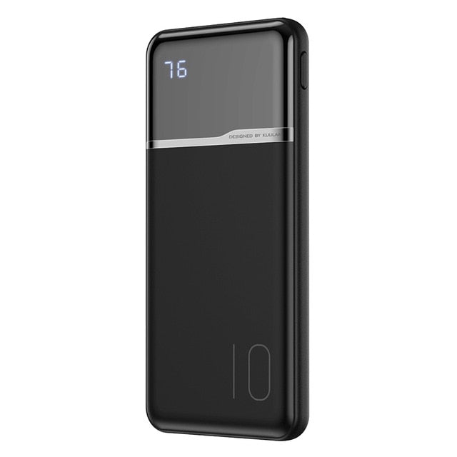 KUULAA Power Bank 10000mAh Portable Charging PowerBank 10000 mAh USB PoverBank External Battery Charger For Xiaomi Mi 9 8 iPhone - Amzon World