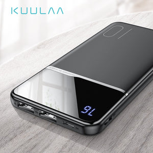 KUULAA Power Bank 10000mAh Portable Charging PowerBank 10000 mAh USB PoverBank External Battery Charger For Xiaomi Mi 9 8 iPhone - Amzon World