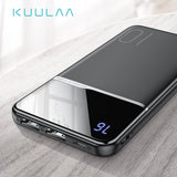 KUULAA Power Bank 10000mAh Portable Charging PowerBank 10000 mAh USB PoverBank External Battery Charger For Xiaomi Mi 9 8 iPhone - Amzon World