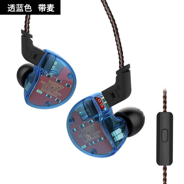 ZS10 Earphones 4BA+1 DD Hybrid In Ear Headphone HIFI Bass Headset DJ Monitor Earphone Earbuds KZ ZS6 AS10 ZST ES4 ED16 BA10 - Amzon World