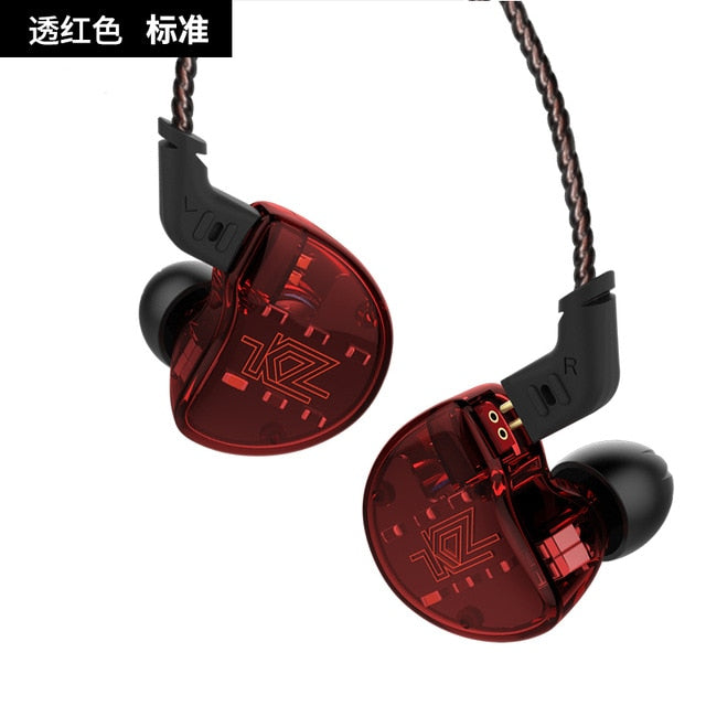 ZS10 Earphones 4BA+1 DD Hybrid In Ear Headphone HIFI Bass Headset DJ Monitor Earphone Earbuds KZ ZS6 AS10 ZST ES4 ED16 BA10 - Amzon World