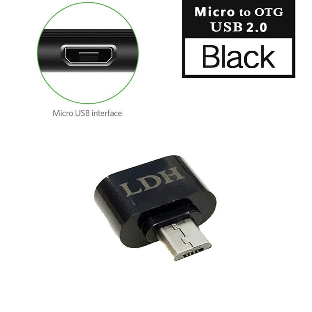 LDH Micro USB OTG to USB Type c otg adapter V8 Connector Converter for Samsung huawei ZTE xiaomi lenovo lg Android Type-c Typec - Amzon World