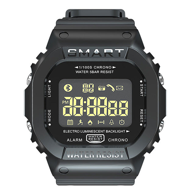 LOKMAT Bluetooth Smart watch men Sport pedometer Waterproof Call Reminder clock digital SmartWatch For ios Android Phone - Amzon World