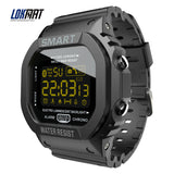 LOKMAT Bluetooth Smart watch men Sport pedometer Waterproof Call Reminder clock digital SmartWatch For ios Android Phone - Amzon World