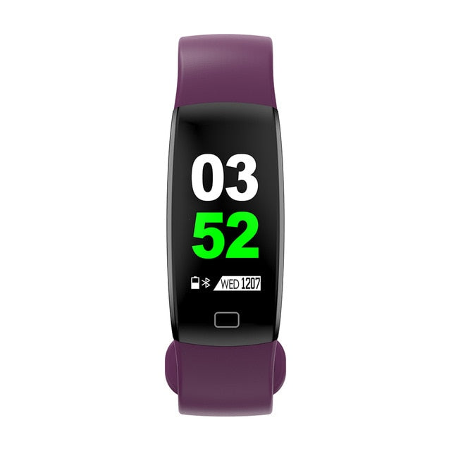 LUOKA F64 Smart Bracelet Fitness Tracker Wristband Blood Pressure Heart Rate Monitor With Pedometer Bracelet For Android IOS - Amzon World