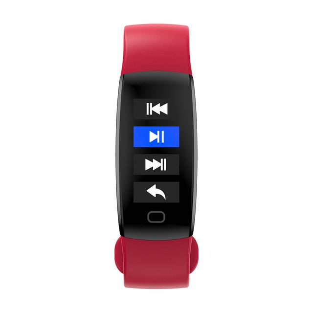 LUOKA F64 Smart Bracelet Fitness Tracker Wristband Blood Pressure Heart Rate Monitor With Pedometer Bracelet For Android IOS - Amzon World