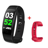 LUOKA F64 Smart Bracelet Fitness Tracker Wristband Blood Pressure Heart Rate Monitor With Pedometer Bracelet For Android IOS - Amzon World