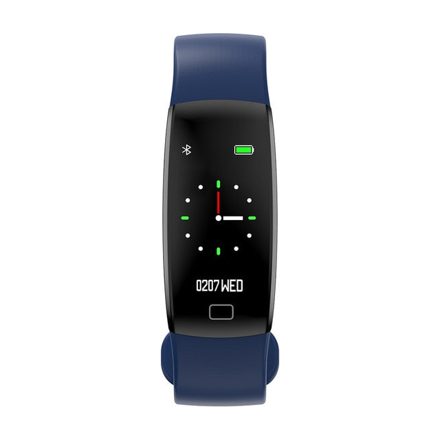 LUOKA F64 Smart Bracelet Fitness Tracker Wristband Blood Pressure Heart Rate Monitor With Pedometer Bracelet For Android IOS - Amzon World
