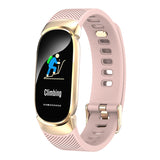 LYKRY Women Smart Watch Sport Pedometer Smartwatch Blood Pressure Oxygen Heart Rate Monitor Fitness Tracker Call Alarm Reminder - Amzon World
