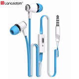 Langsdom Mijiaer JM21 In ear Earphones For Phone iPhone Huawei Xiaomi Headsets Wired Earphone Earbuds Earpiece fone de ouvido - Amzon World