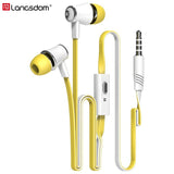Langsdom Mijiaer JM21 In ear Earphones For Phone iPhone Huawei Xiaomi Headsets Wired Earphone Earbuds Earpiece fone de ouvido - Amzon World