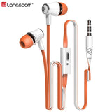 Langsdom Mijiaer JM21 In ear Earphones For Phone iPhone Huawei Xiaomi Headsets Wired Earphone Earbuds Earpiece fone de ouvido - Amzon World