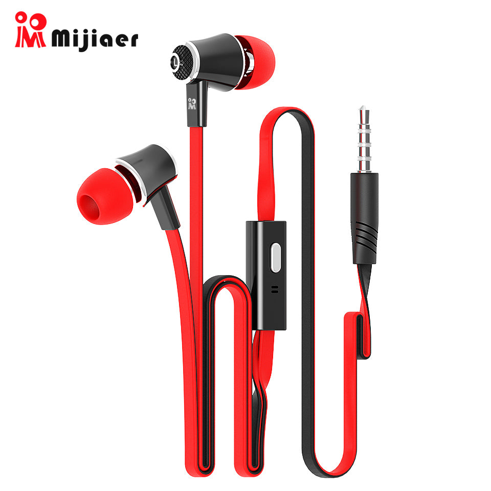 Langsdom Mijiaer JM21 In ear Earphones For Phone iPhone Huawei Xiaomi Headsets Wired Earphone Earbuds Earpiece fone de ouvido - Amzon World