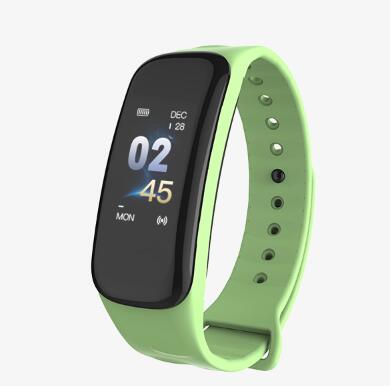 Lerbyee C1Plus Smart Band Blood Pressure Fitness Tracker Heart Rate Monitor Smart Bracelet Black Men Watch for Sport Climbing - Amzon World