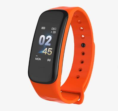 Lerbyee C1Plus Smart Band Blood Pressure Fitness Tracker Heart Rate Monitor Smart Bracelet Black Men Watch for Sport Climbing - Amzon World