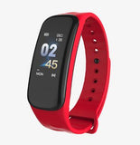 Lerbyee C1Plus Smart Band Blood Pressure Fitness Tracker Heart Rate Monitor Smart Bracelet Black Men Watch for Sport Climbing - Amzon World