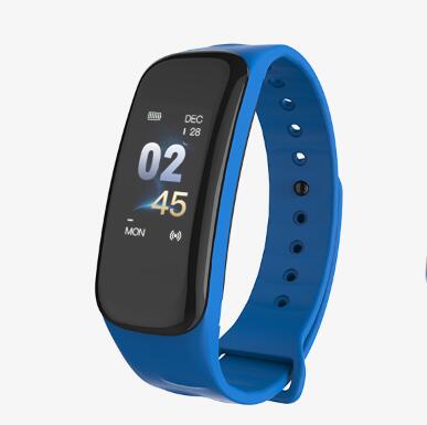 Lerbyee C1Plus Smart Band Blood Pressure Fitness Tracker Heart Rate Monitor Smart Bracelet Black Men Watch for Sport Climbing - Amzon World