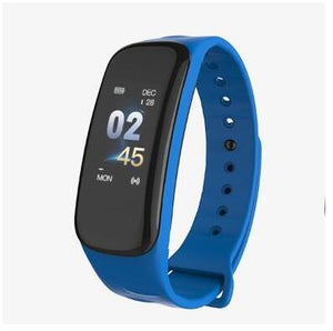 Lerbyee C1Plus Smart Bracelet Color Screen Blood Pressure Fitness Tracker Heart Rate Monitor Smart Band Sport for Android IOS - Amzon World