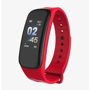 Lerbyee C1Plus Smart Bracelet Color Screen Blood Pressure Fitness Tracker Heart Rate Monitor Smart Band Sport for Android IOS - Amzon World
