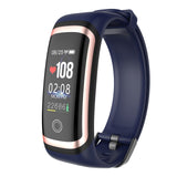 Lerbyee Fitness Tracker M4 Waterproof IP67 Blood Pressure Smart Bracelet Bluetooth Call Reminder Sport Wristband for iOS Android - Amzon World