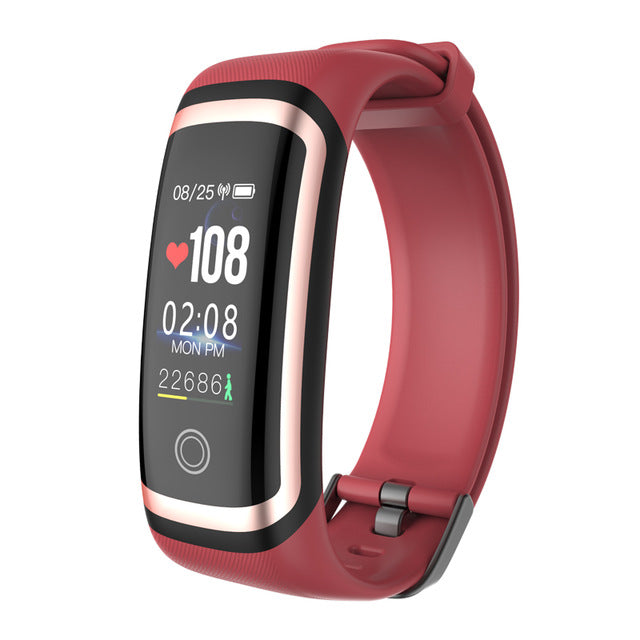 Lerbyee Fitness Tracker M4 Waterproof IP67 Blood Pressure Smart Bracelet Bluetooth Call Reminder Sport Wristband for iOS Android - Amzon World