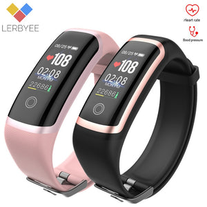 Lerbyee M4 Smart Bracelet Heart Rate Monitor Bluetooth Fitness Tracker Watch Calories Call Reminder Smart Band for Running Sport - Amzon World