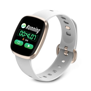 Lerbyee Smart Watch Waterproof GT103 Blood Pressure Fitness Tracker Sleep Monitor Music Control Full Screen Touch for iPhone - Amzon World