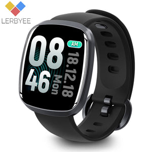 Lerbyee Smart Watch Waterproof GT103 Blood Pressure Fitness Tracker Sleep Monitor Music Control Full Screen Touch for iPhone - Amzon World