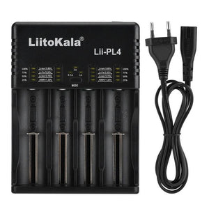 LiitoKala Lii-PD4 Lii-PL4 S1 S2 S4 battery Charger for 18650 26650 21700 18350 AA AAA 3.7V/3.2V/1.2V/1.5V lithium NiMH battery - Amzon World