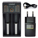 LiitoKala Lii-PD4 Lii-S6 Lii500s battery Charger for 18650 26650 21700 18350 AA AAA 3.7V/3.2V/1.2V/1.5V lithium NiMH battery - Amzon World