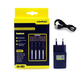 LiitoKala Lii-PD4 Lii-S6 Lii500s battery Charger for 18650 26650 21700 18350 AA AAA 3.7V/3.2V/1.2V/1.5V lithium NiMH battery - Amzon World
